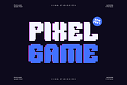 Pixelad - Modern Pixel Font, a Sans Serif Font by Viswal Studio (Thumbnail 2 of 8)