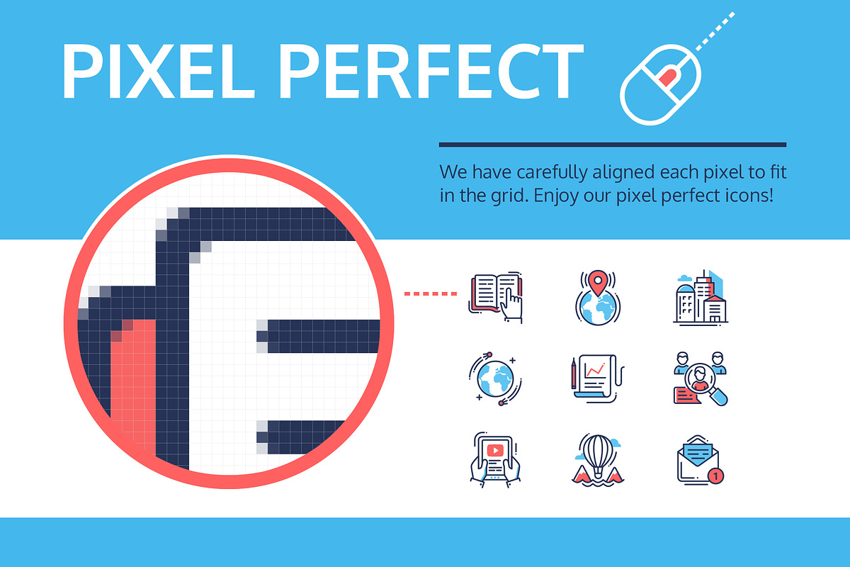 Business & Education Icons Super Set, an Outline Icon by Boyko Pictures (Photo 2 of 12)