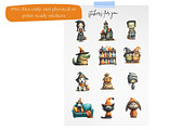Spooky Halloween Clipart Bundle, a Seasonal Illustration by Nicole Branger Art (Thumbnail 17 of 22)