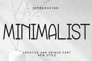 Minimalist | Script Font, a Script Font by Scratchones (Thumbnail 1 of 8)