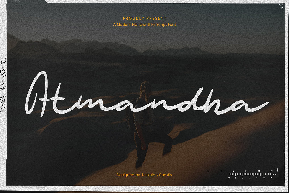 Gift - Elegant Handwritten Script, a Script Font by Luna Shop (Photo 4 of 4)