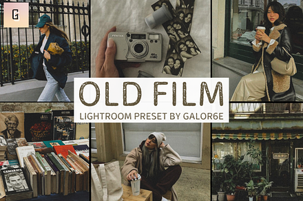 Lightroom Preset OLD FILM by GALOR6E