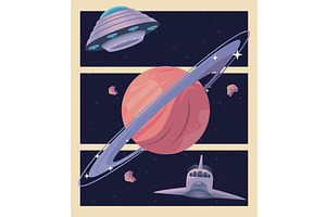 Space Vehicles And Saturn