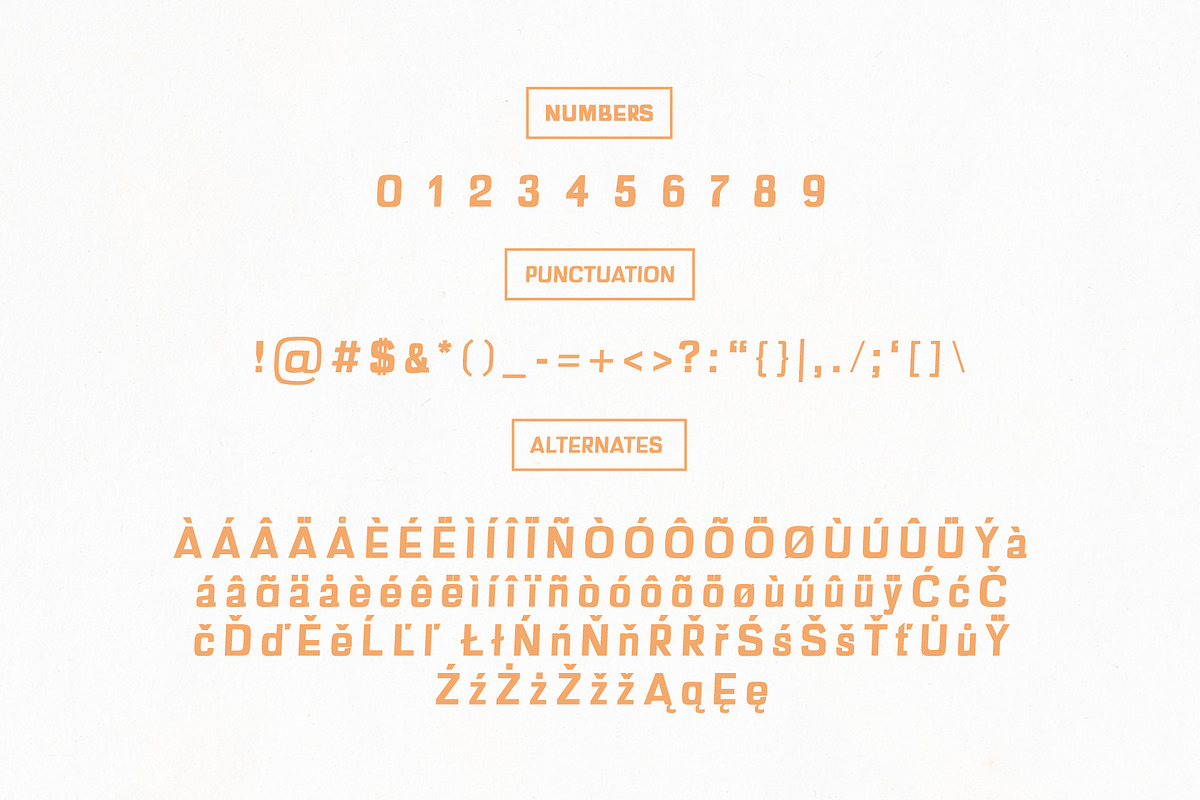 Anzil Sans Serif Font Family preview 4