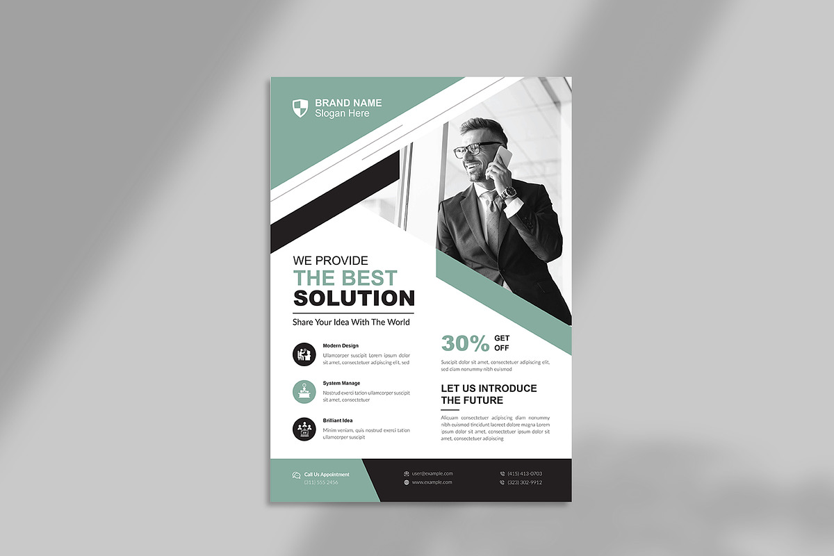 Corporate Business Flyer Template preview 2