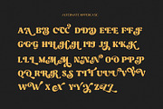 Retro Pica - Bold Decorative Serif, a Serif Font by creativemedialab (Thumbnail 6 of 13)