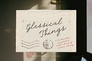 Glessical Things Handwritten Script, a Handwritten Font by Perplexitics (Thumbnail 1 of 11)