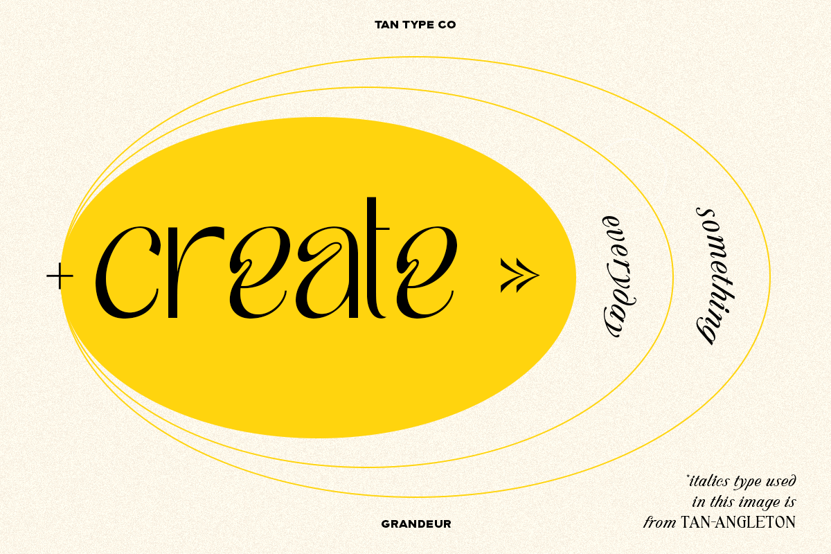 TAN - GRANDEUR, a Sans Serif Font by TanType (Photo 9 of 25)