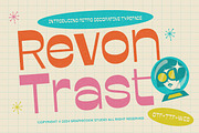 Revontrast, a Sans Serif Font by graphicook (Thumbnail 1 of 10)