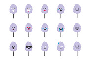 Cotton Candy Emojis, an Emoji Icon by Kanga & Moose (Thumbnail 5 of 6)