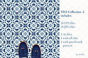 Mediterranean TILE Bundle 25+ V4, a Pattern Graphic by DeMih (Thumbnail 4 of 6)