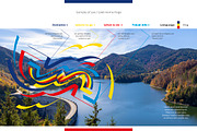 Romania flag ribbon vector, a Templates & Theme by Simbos (Thumbnail 8 of 9)