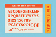 Kleader - Display Font, a Sans Serif Font by Edignwn Type (Thumbnail 10 of 10)