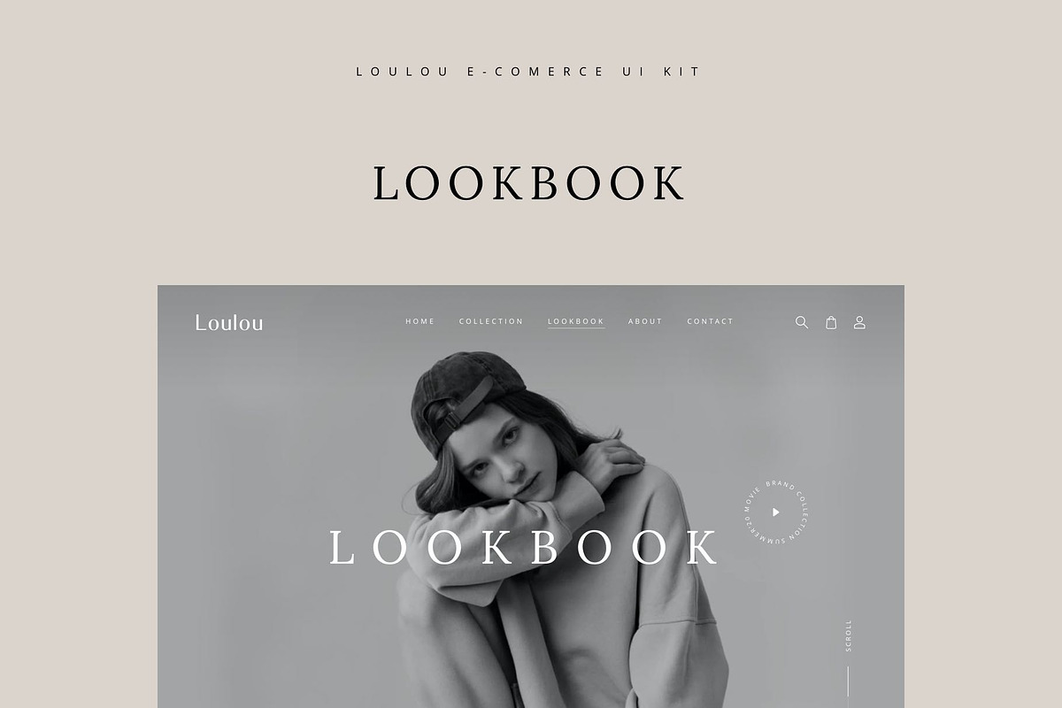 Loulou | Fashion E-commerce Template, a Landing Page Template by Skolastika Phoebe (Photo 9 of 11)
