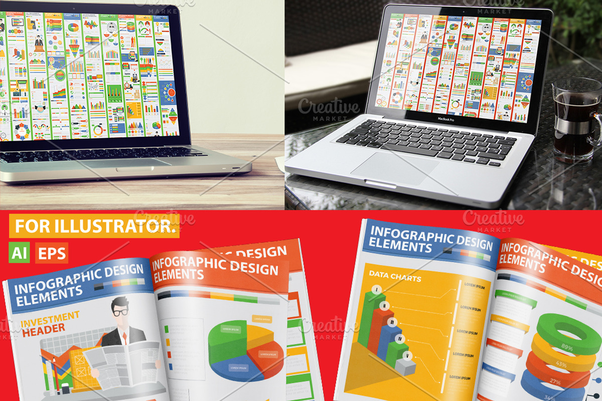 INFOGRAPHIC TEMPLATE BUNDLE, a Finance Illustration by The Craftsman (Photo 3 of 14)