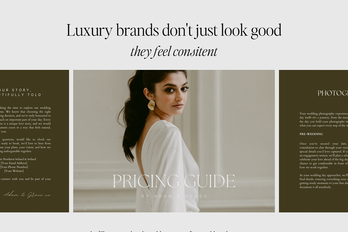 Wedding Photography Pricing Guide, a Marketing Template by Adam and Grace (Photo 23 of 23)