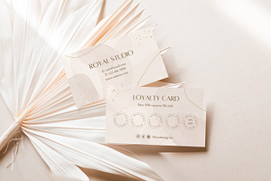 Beauty Loyalty Card Template