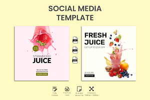 Social Media Post Template Design