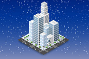 Bundle city set, a Technology Illustration by AlexZeL (Thumbnail 9 of 13)