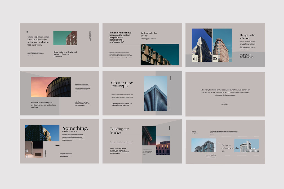Growup - Architecture Google Slide, a Presentation Template by Dirtytemp Studio (Photo 10 of 11)