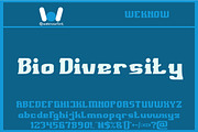 Iceberg font, a Font by weknow (Thumbnail 3 of 5)