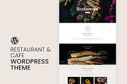 Restaurant & Café WordPress Theme, a WordPress Template by Pixflow (Thumbnail 2 of 11)