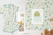 Mermaids and Sea animals collection, an Animal Illustration by polikarpovaart (Thumbnail 8 of 11)