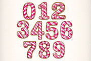 Candy Cane Alphabet Clipart, an Illustration by Dream Creation (Thumbnail 2 of 3)