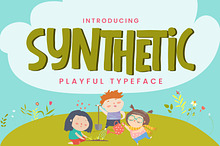 Synthetic – Playful Typeface