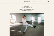Fashion Blog WordPress Theme Jouline, a WordPress Template by KOBA themes (Thumbnail 1 of 6)