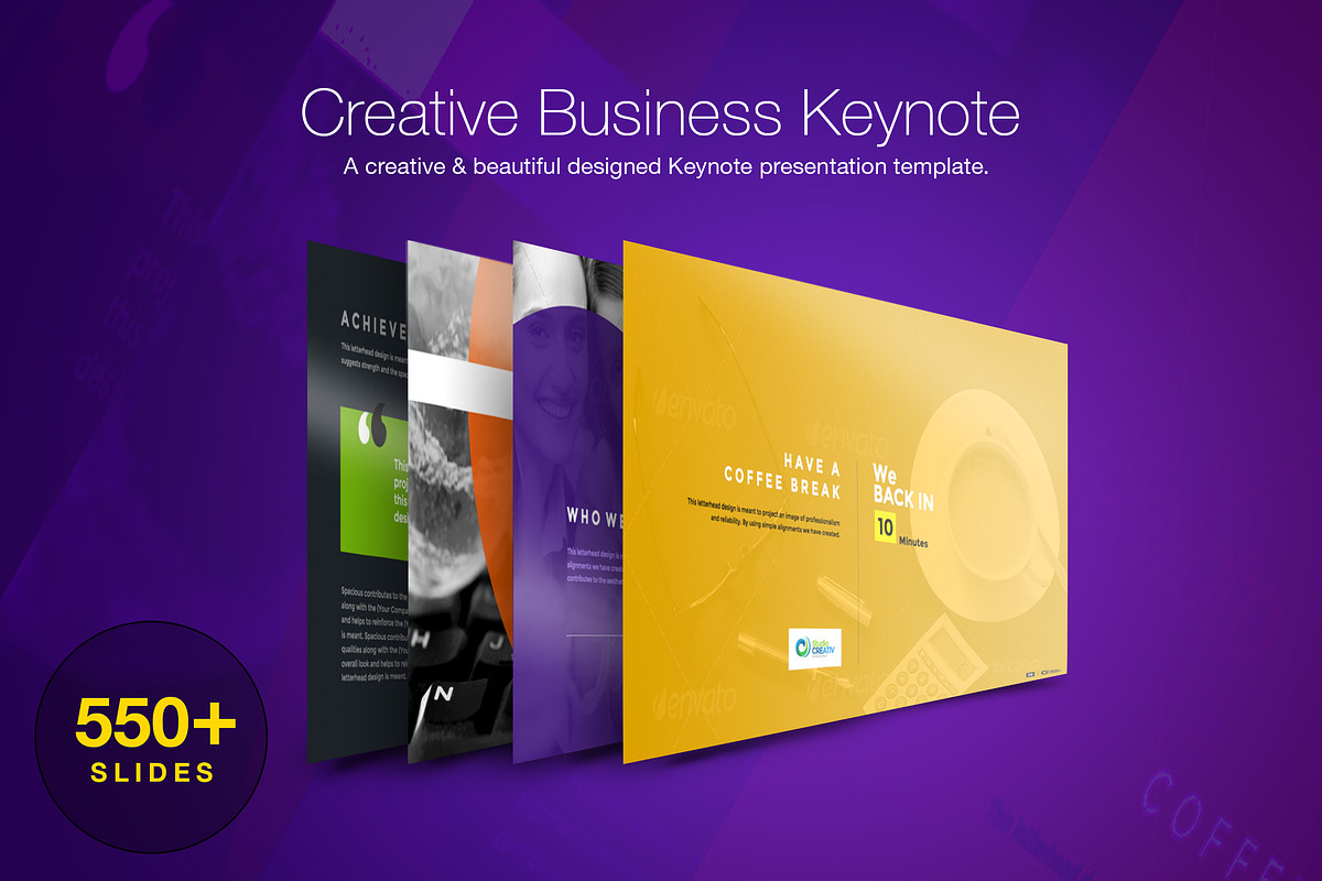 Business Keynote Templates Bundle preview 3