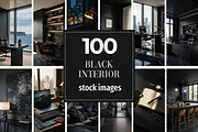 Black Interior Stock Photos, an Architecture Photo by Selenique Studio (Thumbnail 1 of 14)