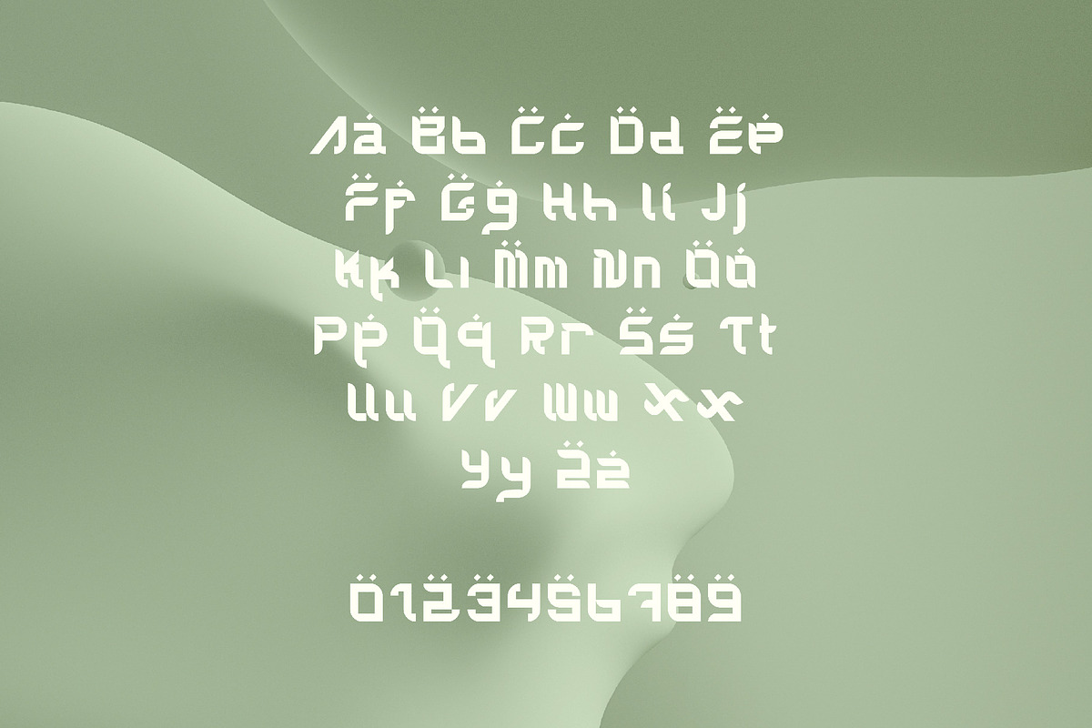 Gasam - Arabic Style Font, a Sans Serif Font by Boril Std (Photo 9 of 10)