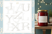 Regency wedding monogram crest, a Decorative Illustration by WonderWonder (Thumbnail 4 of 9)