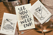Bistro La Villette Font Duo, a Handwritten Font by Sofia Skoog (Thumbnail 8 of 15)