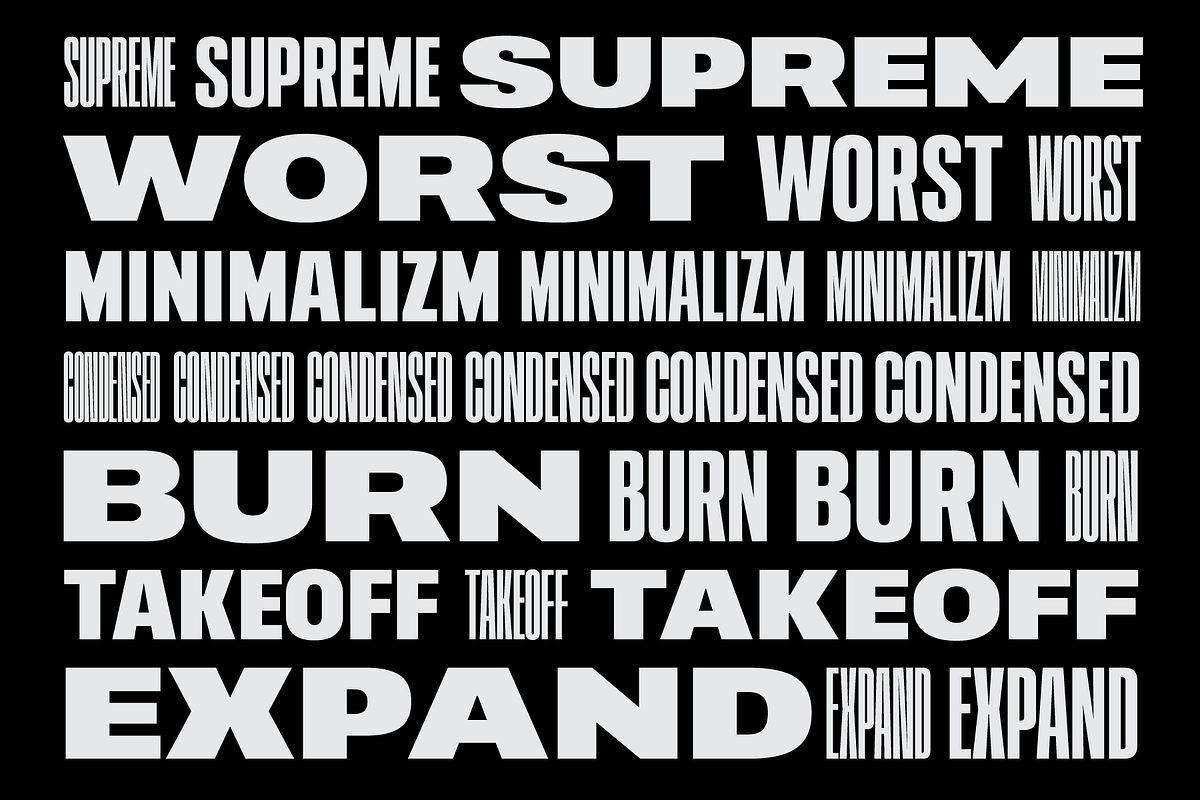 403 Vusion, a Sans Serif Font by 403 Type Foundry (Photo 8 of 20)