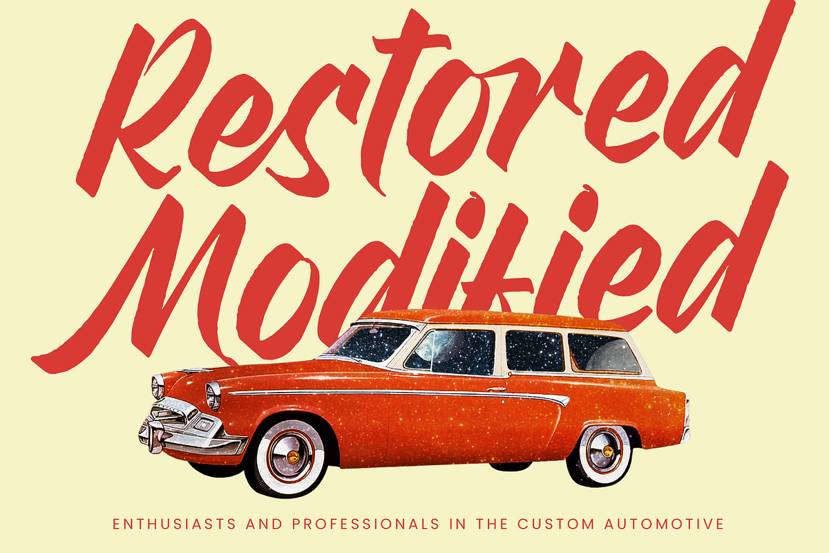 Broklyn Enthusia Bold Handwritten, a Script Font by Letterena Studios Script (Photo 7 of 20)
