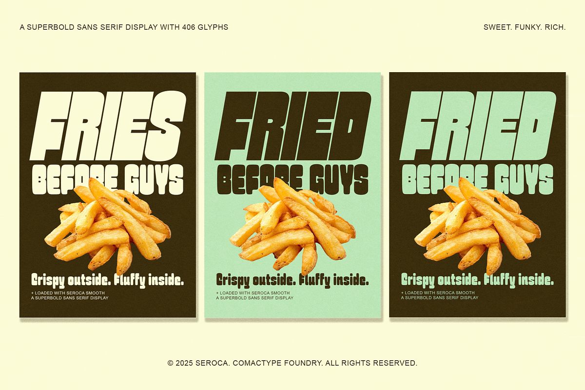 SEROCA - A Funky Sans Serif Font, a Sans Serif Font by Comactype Foundry (Photo 12 of 15)