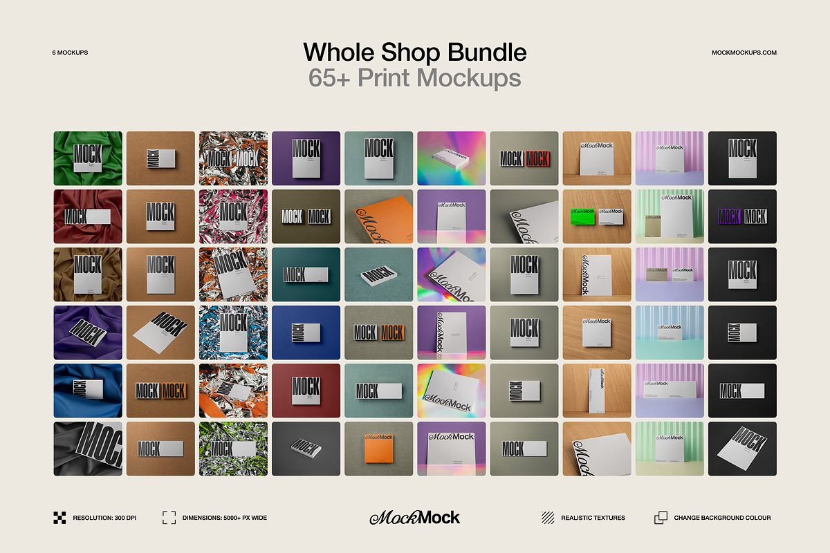 Whole Shop Print Mockup Bundle, a Product Mockup by MockMock Mockups (Photo 2 of 19)