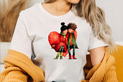 Valentine Cute Couple Clipart Bundle, an Illustration by SVGArt (Thumbnail 2 of 8)
