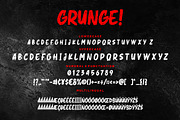 Grunge! Bold Brush Typeface, a Script Font by Creatype Studio (Thumbnail 7 of 8)