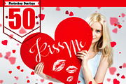 50 Valentine's photo overlays, png, a Brushes & More by OverlayBox (Thumbnail 1 of 4)