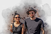 Watercolor Brush Portrait Action, an Action Add-On by MRI STUDIO (Thumbnail 12 of 16)