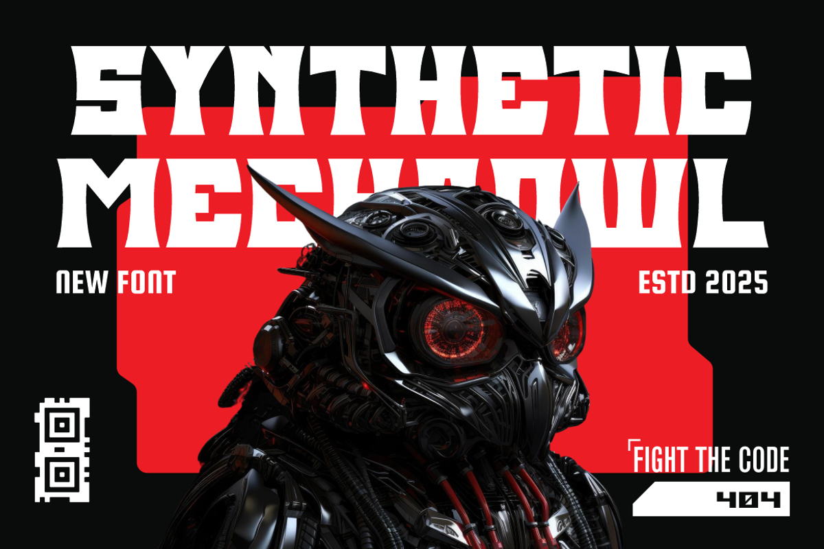 Power Strain Futuristic Industrial, a Font by PutraCetol Studio (Photo 2 of 5)