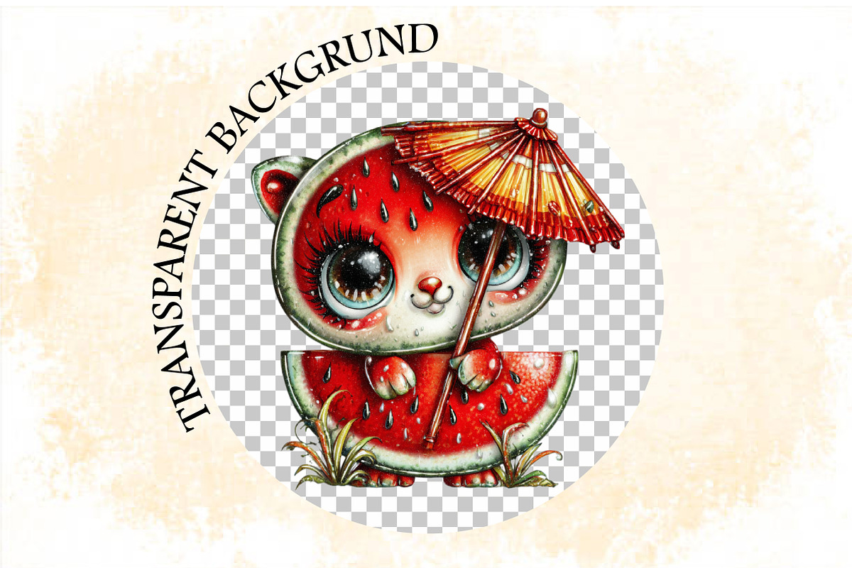 Whimsical Summer Clipart Bundle., an Illustration by SVGArt (Photo 7 of 9)