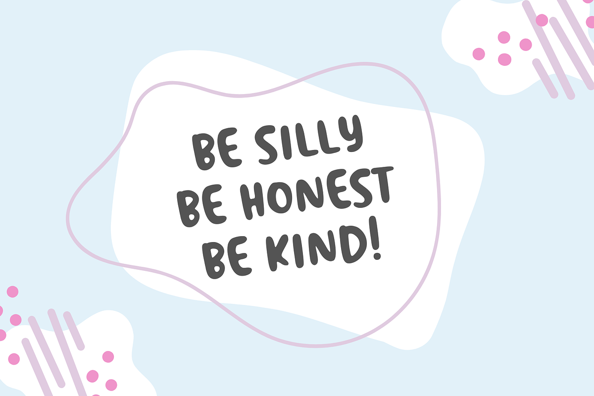 Rainbow Cakes - Handwritten Font, a Script Font by Creavibes Design (Photo 5 of 7)