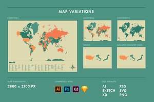 World Vector Map