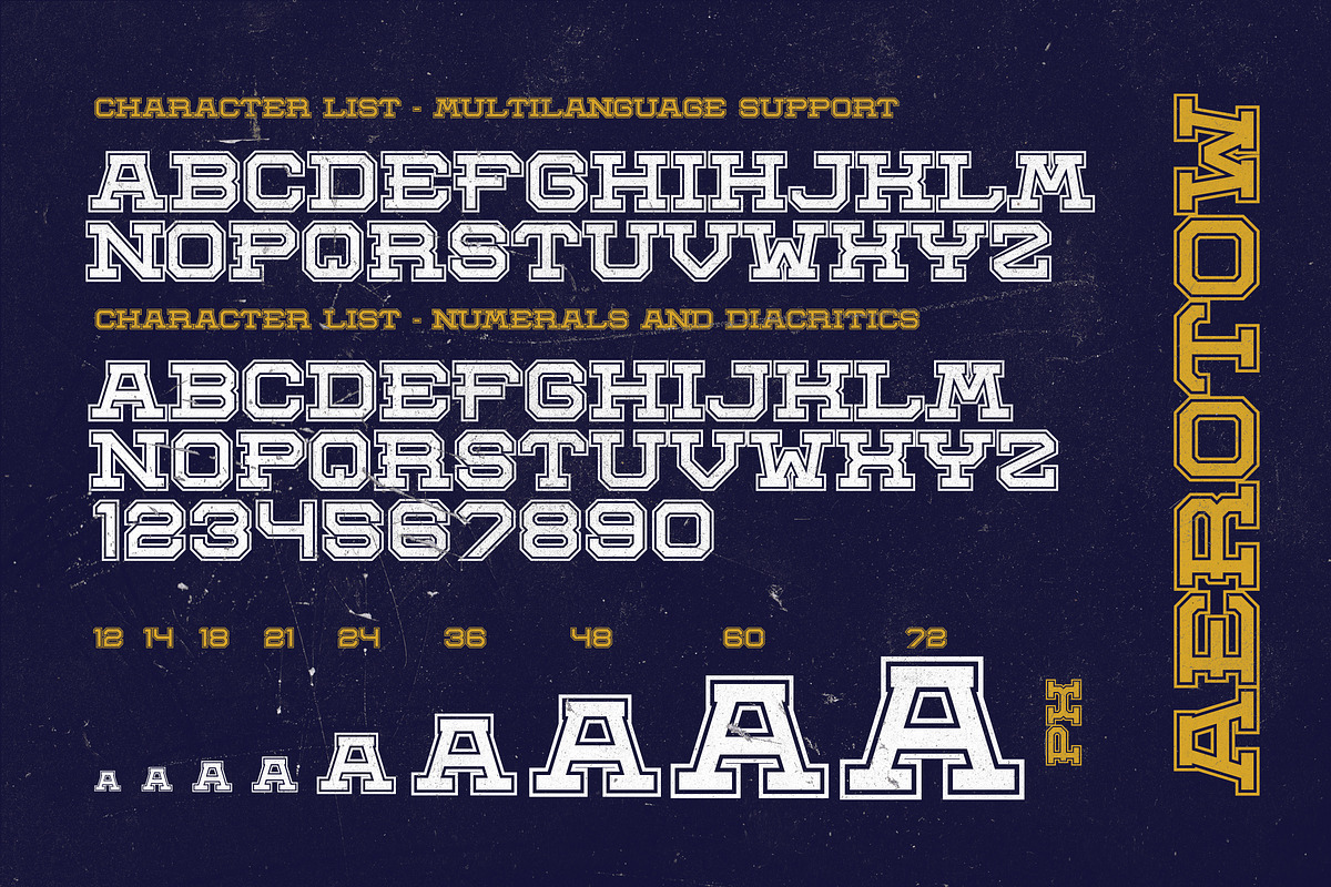 Aerotow Font, a Slab Serif Font by LeoSupply.co (Photo 8 of 8)
