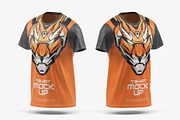 Tshirt Short Sleeve Mockup, a Shirt Mockup by Aksapix Studio (Thumbnail 4 of 4)