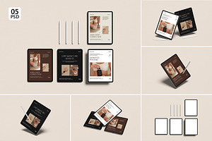 Realistic iPad Pro Mockup